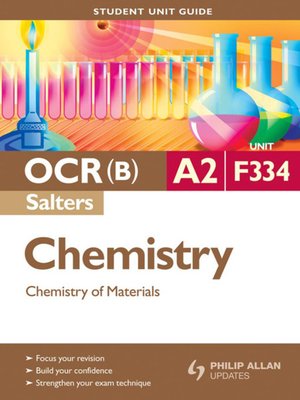 cover image of OCR(B) A2 Chemistry (Salters) Student Unit Guide